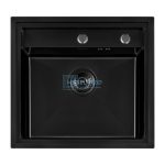 Комплект ARFEKA мойка кухонная AF 520*490 + смеситель AF FSS304 + дозатор ZP DS BLACK