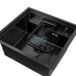 Комплект ARFEKA мойка кухонная AF 520*490 + смеситель AF FSS304 + дозатор ZP DS BLACK